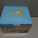 GIFTINBOX Mega Pool Party Beach Party Favors - 72pcs Pool Toys For Kids Ages 3 4 5 6 7 8 Beach Balls Bulk, Kids Sunglasses, Bubble Wands, Summer Toys for Party Supplies Birthday