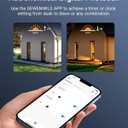 DEWENWILS 200W Smart Low Voltage Landscape Transformer, Waterproof, Schedule and Timer, Compatible with Alexa and Google Home, 120V AC to 12V AC for LED Landscape Lights, Outdoor Lighting, ETL Listed