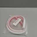 39" Side Open Cord Hider for Wall Mounted Tv, Extension Flexible Cable Cover to Hide Conceal Cords Along Wall,Wire Raceway Management Cable Concealer Channel,Electric Cord Organizer,W 1.08" H 0.6"