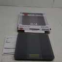 Taylor Glass Textured Paint Herringbone Design Digital Bathroom Scale, Gray, 5273274