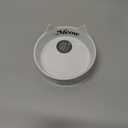 PetRageous 16037 Meow Kitty Dishwasher Safe Stoneware Cat Bowl 5-Inch Diameter 1.5-Inch Tall with 1-Cup Capacity for Cats, White