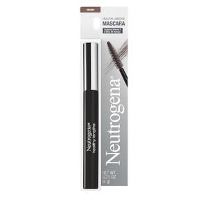 Neutrogena Healthy Lengths Mascara for Stronger, Longer Lashes, Clump-Free, Smudge Proof, Flake-Free, Lengthening Mascara with Olive Oil & Vitamin E Nourishes Eyelashes, Brown 03, 0.21 oz