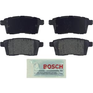 BOSCH BE1259 Blue Ceramic Disc Brake Pad Set - Compatible With Select Ford Edge; Lincoln MKX; Mazda CX-7, CX-9; REAR