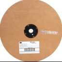 3M Fastener, Loop, 50 yds x 5/8", Adhesive, White