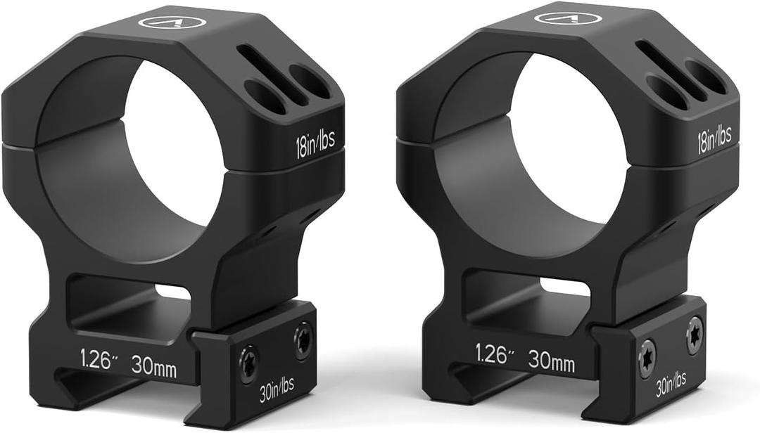 1 inch 30mm 34mm Scope Rings Mount, High Precision Lightweight Aluminum Rifle Scope Mount Compatible with Picatinny Rail and More