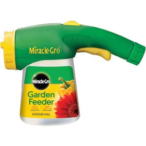 Miracle-Gro Garden Feeder with Water Soluble All Purpose Plant Food - Plant Fertilizer, Hose-end Feeder for Outdoors, 1 lb.