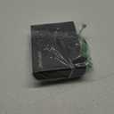 Mens Tie and Pocket Square,Lapel Pin,Cufflinks,Tie Clip Sets with Gift Box 5PCS (Black2)