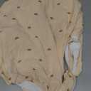 Blissful Diary Baby Car Seat Cover, Extra Large Mesh Window, Breathable Muslin Cotton, Infant Windproof Canopy, Must-Have Baby Gift - Sunshine