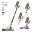 Clinkal Cordless Vacuum Cleaner: 40Kpa Stick Vacuum with Anti-Tangle Brush