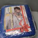 MAXTID Kids Weighted Blanket 5lbs for Boys Blue 36inx48in Heavy Blanket for Children