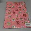 RiukRaiu Christmas Cat Wrapping Paper for Kids - Pink Xmas Gift Wrap Red Green Plaid Paw Prints Gingerbread Santa Hats for Holiday Presents & Party Gifts - 4 Jumbo Sheets, 40 X 28 Inches Each Pack of 2