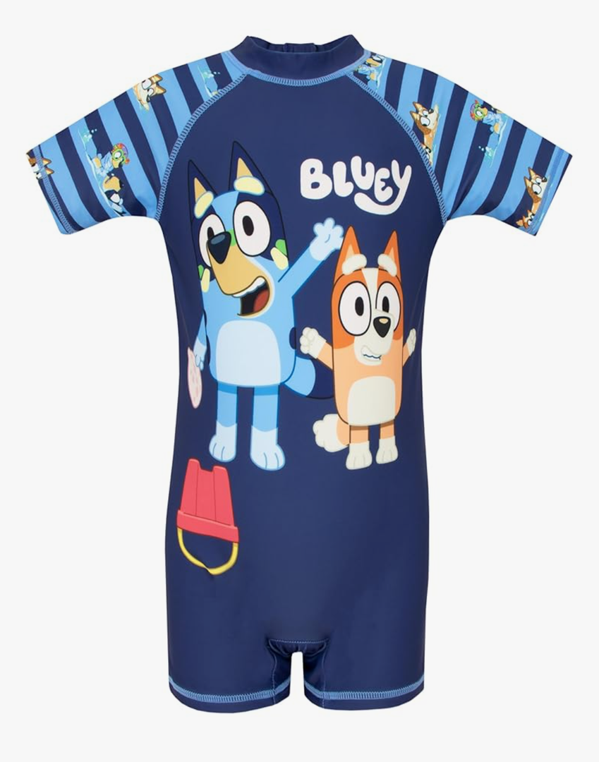 Bluey Swimsuit | One Piece Boys Bathing Suit | Boys Rash Guard Swimsuit 8