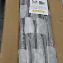 Iron Baluster Staircase Hollow Double Basket Single Twist Staircase Spindles 44"X1/2" Sturdy Modern Decorative Railing Spindles Square Stair Railing for Indoor Outdoor Deck Spindles-10pcs Matte Black (10 Pack 44")