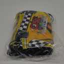 Ferraycle 32 Pcs Race Car Birthday Party Supplies Race Car Favor Bags Goodie Drawstring Bags for Gifts, 4 Styles