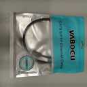 Vabogu Cat 8 Ethernet Cable, Heavy Duty High Speed Internet Network Cable, Multiple Size Options, 26AWG, 2000MHz 40Gbps with Gold Plated RJ45 Connectors, Shielded for Indoor & Outdoor Use, 1.5FT