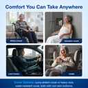 Roho CS109C Contour Select Wheelchair Cushion for Posture Control and Lower Back Support, 19.5" x 17" x 4.25" by permobile