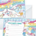 Generic 24-Piece Complete Party Package for Kids' Birthday Party - Includes Invitation Cards and Envelopes.   96 pcs