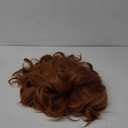 AMZCOS 80s Women Beehive Wig Long Wavy Ginger Bouffant Synthetic Hair Wigs for Married Housewife Big Red Vintage Costume Cosplay Halloween Party