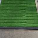 Realistic Artificial Grass Turf 2x8ft, Fake Grass Rug for Outdoor/Indoor Lawn, Pet-Friendly Synthetic Turf Grass with Drainage Backing, 0.4inch Pile Height, Backyard Patio Garden Balcony Rug