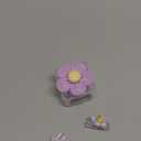 Charger Cover for iPhone Cord Protector with Cute 3D Flower Design,Soft Girly Floral Charging iPhone iPad Charger Protector,Kawaii Data Cable Saver for iPhone 18W/20W Charger-Purple