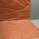 Easy-Going Waterproof Patio Chair Cushion Back 19x16 in + Seat 19x19x3 in Non-Slip Outdoor Seat Cushion with Zipper and Handle Orange