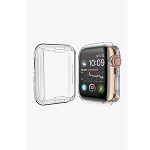 [2Pack] JULK 40mm Case for Apple Watch New SE 3 (2025) / Series 6 / Series 5 / Series SE/Series 4 Screen Protector, Overall Protective Soft Case TPU HD UltraThin Cover for iWatch, 2 Transparent