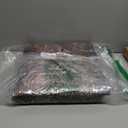 Moynesa Ultra-Thin Washable Vintage Area Rug - 3x5 Boho Non-Slip Entryway Rug Oriental Medallion Living Room Rug Entrance Mat Carpet for Kitchen Laundry Bathroom Bedroom, Brick Red/Dull Teal