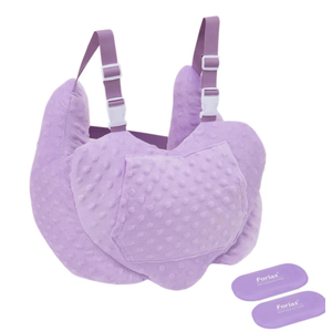 Forias Post Mastectomy Pillow With 2 Ice Packs, Breast Reduction & Augmentation Recovery Supplies, Breast Pillow, After Heart Surgery Pillow, Mastectomy Recovery Must Haves, Mastectomy Gifts for Women