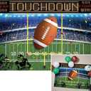 BINQOO 7x5ft Football Backdrop Photography Rugby Sports Party Background American Football Field Photo Banner Boy Kids Party Decoration Supplies