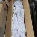 7ft White Iridescent Tinsel Artificial Christmas Tree with 1156 Branch Tips