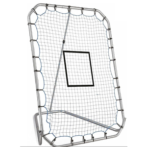 Franklin Sports Baseball Rebounder Net - Baseball Pitchback Net + Throwing Trainer - All Angle Bounce Back Net - Multi-Position Fielding + Throwing Aid
