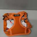 Best Pet Supplies Voyager Adjustable Step-in Flex Breathable Mesh Dog Harness for Small Medium Large Dogs (Orange), XS