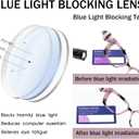 Stylish Blue Light Blocking Reading Glasses for Women 3 Pack with Spring Hinge, Multiple Strengths (3 Mix Color-2)