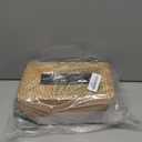 Rattan Tissue Box Cover Natural Woven Facial Napkin Holder Rectangular 10 x 6.1 x 4.1 Inch (Natural)