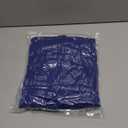 Wenrine Women's Sexy Off The Shoulder Mini Dress Bell Long Sleeve A Line Flared Going Out Club Party Dresses, Navy, Size L