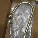 Curtain Holdbacks, 2pcs Curtains Holder Wall Mounted Drapery Tiebacks Retro Window Hook for Home Decor, Antique Brass