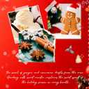 Xcleen Reed Diffuser Set, Gingerbread Joy Christmas Oil Diffuser with Sticks, Home Fragrance Reed Diffuser for Bathroom Office Shelf Decor, Scented Room Fresheners, Holiday Ideal Gift 6.7 Fl.Oz