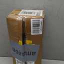 MonTEK Single Monitor Wall Mount for 17 to 32 inch Flat/Curved Screens, Holds to 19.8 lbs, Full Motion Adjustable Mechanical Spring Monitor Arm, 75x75/100x100 VESA Wall Mount, Black