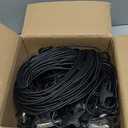 Lightdot 100FT Outdoor String Lights, LED Bistro String Lights with Shatterproof S14 Bulbs, 2200K Dimmable, Waterproof Hanging Lights for Porch, Party, Garden, Backyard, Balcony - ETL Listed