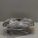 2-in-1 Pre-Seasoned Cast Iron Dutch Oven Pot with Lid as Skillet, Grill Pan, with Lid Lever, Dual Loop Handles, Oval Heavy Dutch Oven for Bread Baking, Frying, Camping, BBQ, 3.8 QT Black