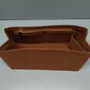 Purse Organizer Inserts for Speedy 35 Felt Purse Inserts HandBag and Tote bag Neverful Organizer Insert (EarthColor,X-Lage