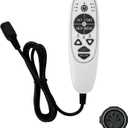 9 Button 5 Pin Female Massage Remote Model DN-34A Replacement with USB for Massage Recliner Sofa Chair