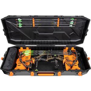 Flambeau Outdoors Formula Bow Case - Features A.B.S. Foamless Bow Security System, Free-Floats Critical Precision Components, Fits 43" Overall Length Bows, Black