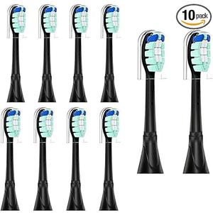 Replacement Toothbrush Heads,-10pk