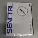 SENCTRL 0-15 Psi Gas Pressure Test Gauge, 2" Dial Size, 3/4" FNPT Connection, Brass Valve, Chrome Plated Steel Body Assembly