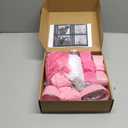 Otoolling 8 Mode 3 Packs Pink Valentines Decorations LED Light Up Valentines Lighted Gift Boxes with Pink Bowknot Present Boxes USB Powered for Room Photo Home Party Decor Indoor Outdoor Holiday