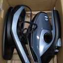 Rowenta Freemove Cordless Iron with Steam, 1600 Watts, Stainless Steel Soleplate, Rapid Heating, Portable Steamer for Clothes, Rechargeable for Wireless Ironing, Handheld Steamer Iron, Blue, DE6730