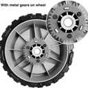 580365301 Wheels Compatible with Hus qvarna Lawn Mower - 8 inch Drive Wheels for HU675AWD, HU700AWD, HU725AWD, HU800AWD, L321AH, LC221A, Craftsman GCV-160 Mower, 2 Pack