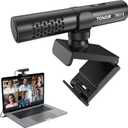 TONOR USB Conference Microphone for Laptop, Adjustable Computer PC Mic with Mute Button & LED Indicator for Video Call Meeting, Microfono for Desktop Zoom Skype YouTube, Plug-Play for MacOS Windows
