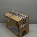 U'Artlines Christmas Washable Round Area Rug 5ft Bell Leaves Laundry Rug Runner Non Slip Soft Throw Rugs Carpet for Entryway Living Room Bedroom Black